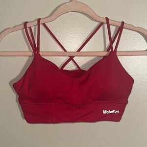 Motorun Red Strappy Sports‎ Bra | Small